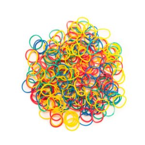 GOMAS ELASTICAS COLORES 100 gr.